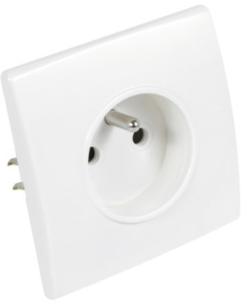 Debflex 737120 Perfect Prise 2P+T Blanc