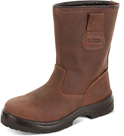 DUNLOP Beeswift CLICK S3 PUR RIGGER BOOT BROWN 09, CTF48BR09