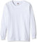 Fruit of the Loom Unisex Kids Valueweight Long Sleeve T-Shirt, White, 14-15 Years (Manufacturer Size:36)