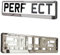 1x Car Registration License Number Plate Surrounds Holder Frame ALL STYLES (GRAPHITE GREY)