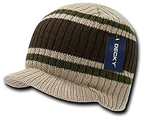 Emeco Strick MÜTZE MIT Schild Stripped College Jeep 620-KHA (Khaki)