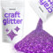 Hemway Craft Glitter 100g 3,5 Unzen Chunky 1/40 0,025 0.6MM (Purple)
