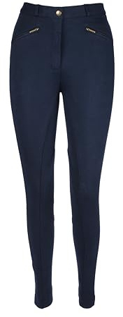 Avon Equine Discount Pet Accessories Horse Riding Mens Soft Stretchy Jodhpurs JODS JODPHURS (Navy Blue)