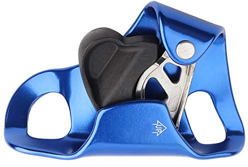 EVTSCAN Climbing Ascender, Bergsteigen im Freien Climbing Chest Ascender Abseilgerät Ausrüstung Seilklemme für 8-13mm