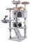 HOMIDEC Cat Tree,151cm Cat Tower for Indoor Kitty,Scratching Post Stable Activity Centre Climbing Tree with 2 Kitty Houses, Hammock, 4 Sisal Posts, Ladder, and Rest Place