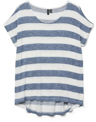 VERO MODA VMWIDE Stripe S/L TOP GA NOOS