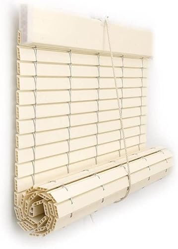 Persiana Alicantina enrolable Color Marfil de PVC a Medida | PERTONI TENDE (Ancho 150cm X 160cm Largo)