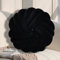 GYCS Knot Cushion, Soft Plush Cushion, Knotted Cushion, Decorative Cushion for Sofa, Bed, Decorative, Knot Cushion, Throw Cushion for Home Decoration, Bedroom, Couch,Schwarz,42cm