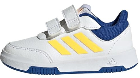adidas Jungen Unisex Kinder Tensaur Hook and Loop Shoes Laufschuhe, Cloud White/Spark/Royal Blue, 20 EU