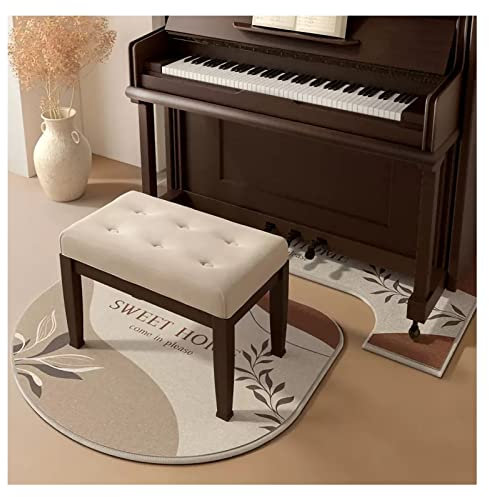 GARMEC Soundproof Rug for Piano, Upright Piano Carpet Protector Sound Dampening Non-Slip Carpet Acoustic Pads Sound Proof Floor Mat Soundproofing Blankets (Color : Style 3, Size : 70x160cm/27.6x63in)