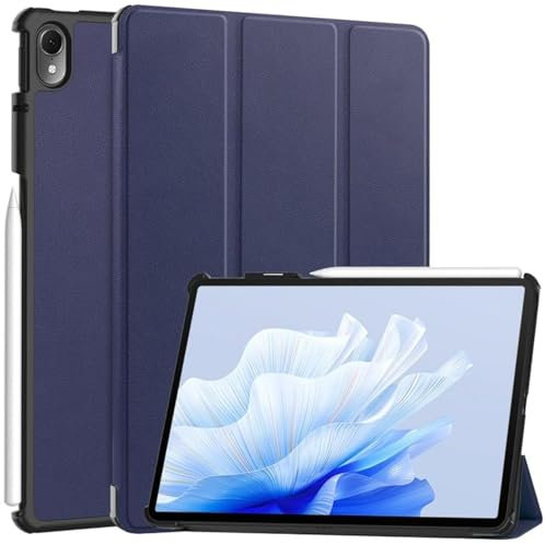 Kepuch Custer Funda para Huawei MatePad 11.5 S 2024, MatePad 11.5 S, MatePad Air 11.5,Slim Smart Cover Fundas Carcasa Case Protectora de PU-Cuero - Azul