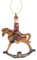 Gisela Graham Nutcracker Rocking Horse Christmas Tree Decoration