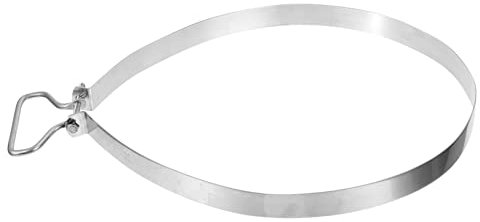 Veemoon Schneidebrettring Aus Edelstahl Anti-riss-schutzring Langlebiges Küchenzubehör Hochtemperaturbeständiger Schneidebrett-randring Praktisches Schneidebrett-accessoire