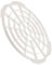 Mikikit Portable Wall Vent Dust Screen for Air Conditioners Exhaust Dust Mesh Accessory Filters Particles for Use