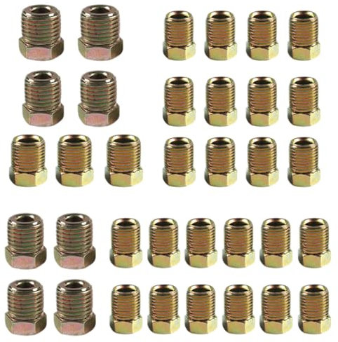 lanliflying Bremsleitungen Union – Bremsleitungsschlauch – stabile Überwurfmutter Bremsölrohrmutter für SUV, Auto, LKW