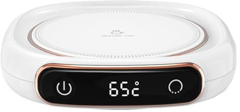 Scaldabagni intelligenti, scaldabagni da caffè a 3 impostazioni di temperatura a riscaldamento rapido - Scaldabagno portatile da 10 W, scalda tazza multiuso per bevande, latte, tè, caf