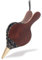 Roysmart Blasebalg, Goldfarbene Ziernägel, Handblasebalg Luftgebläse Aus Holz, Kunststoffbalg, Kamin & Grill für Grill Feuer Blasebalg Outdoor Kochen, 43x19cm