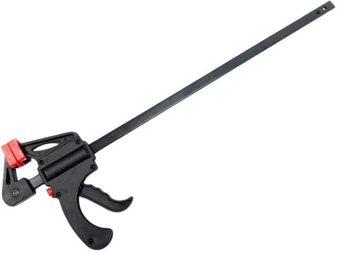 Dunnet Tools 18 / 60cm Rapid Bar Clamps for Woodwork Easy to Use Quick Release Clamps Quick Grip Heavy Duty Ratchet Clamp Woodworking Tools Carpentry Clamp One Handed Operation
