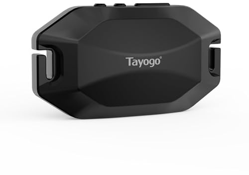 Tayogo Rock Pro Auriculares de Conducción Ósea Impermeables, 4 en 1 Abiertos para Natación, Running y Deporte con Bluetooth, MP3, Radio FM y Modo de Recepción (Negro)