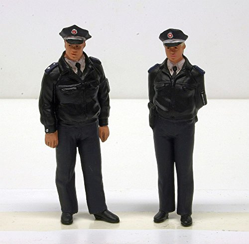 Preiser 1/22,50 TH – pr44909 – Modelleisenbahnen – 2 abgelehnt Polizisten – einheitliche blau