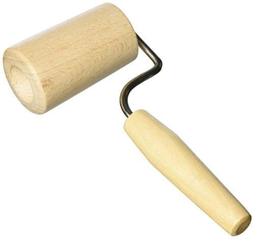 Kesper Teglia Roller, in Legno di faggio, Colore: Marrone