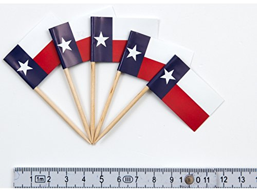 Everflag Zahnstocher : Texas 50er Packung