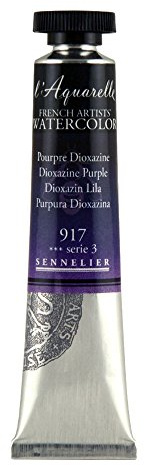 Sennelier Watercolour 21ml Tube S3 - Dioxazine Purple (917)