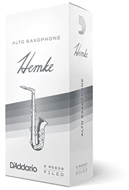 Rico RHKP5ASX305 Strength 3.0+ Hemke Alto Sax Reeds (Pack of 5)