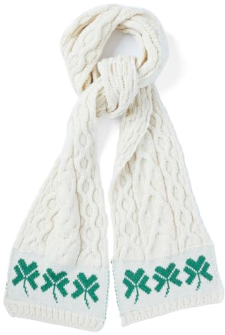 Aran Woollen Mills Shamrock Scarf
