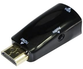 Gembird A-HDMI-VGA-02 HDMI auf VGA Adapter Schwarz