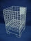 White Square Dump Bin Wire Basket Shop Display Shopfitting Retail Small