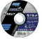 NORTON BlueFire Trennscheibe 125 mm x 1,0 mm x 22,23 mm - 1 Pack (25 Stück)
