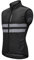 Lixada sans Manches Cyclisme Gilet Jersey Respirant VTT équitation Haut Veste de Sport pour Hommes et Femmes (Noir Blanc-2, M)