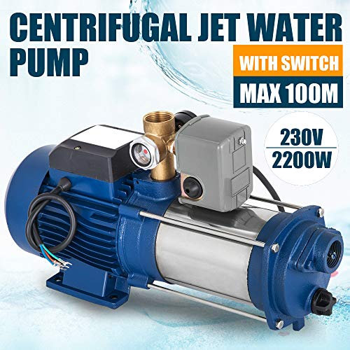 Pompe de jardin 2200 W - Pompe centrifuge -4000 l/h