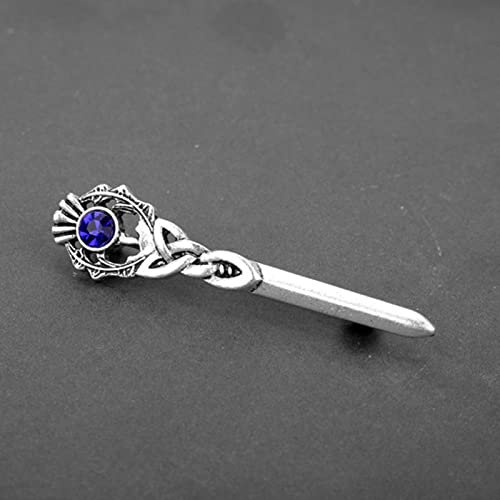 Celtes Noeud Broches Viking Norse Bijoux Collier Badge Broches Outlander Écossais Chardon Broche Broche pour Hommes et Femmes
