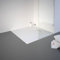 Schulte receveur de douche 90 x 90 x 3,2 cm, blanc effet pierre ultra léger (11.0 kg), carré, extra plat à poser ou à encastrer, bac douche, antidérapant classe B DIN 51097