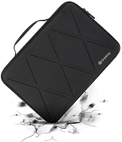 Smatree MacBook Pro 16 Zoll 2023 Laptop Tasche, Hartschale Kompatibel mit 16 Zoll 2023 2021 2019/15,4 Zoll MacBook Pro/Samsung Galaxy Book2 Pro 15,6 Laptoptasche, (Speziell passender EU-Netzstecker)