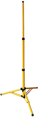 Faobureim Stativ Baustrahler Flutlicht Stativ Baustellenstrahler tripod LED Strahler Stativ Höhenverstellbarer Baustrahler Stativständer Einzelne Halterung