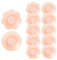 flintronic Nippelpads, 6 Paar Nippelcover aus Premium Silikon, Selbstklebend Nippelabdeckung, Wiederverwendbare und Waschbare Nippel Cover, Ultra Dünne Brust Aufkleber