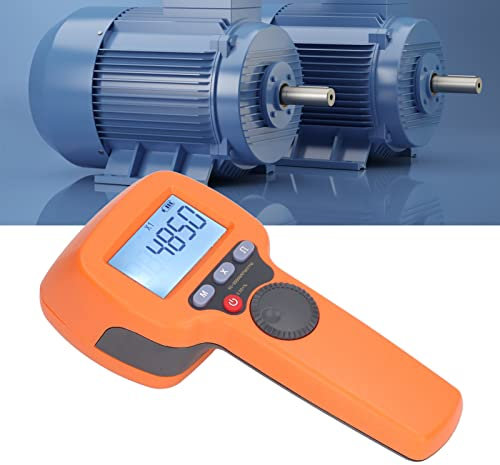 LED-Blitz-Stroboskop-Tachometer, Blitz-Drehzahlmesser, Digitales Hand-Stroboskop, Hohe Genauigkeit, Verhindert Kontakt, LED-Blitz-Stroboskop-Tachometer Für HVAC-Motordrucken, Spinnen