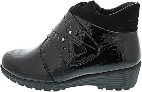 Waldläufer Kamela Klettstiefel Schwarz