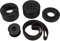 XTevu Kit puleggia di trasmissione, parti di ricambio per cinghia motore, accessori motore antiscivolo PCE415.1008 Sostituzione per motore Ford SmallBlock 318 340 360 (Nero)