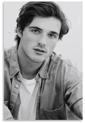 REOTTO Actor Jacob Elordi Poster Dekorative Malerei Leinwand Wandkunst Wohnzimmer Poster Schlafzimmer Malerei,Wandkunst Bilddruck Moderne Familienzimmer Dekor 12x18inch(30x45cm)
