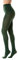 Gi&Gi Collants colorés pour femme couvrant 50 deniers avec microfibre douce, ceinture confortable et cheville en coton, vert, S/M