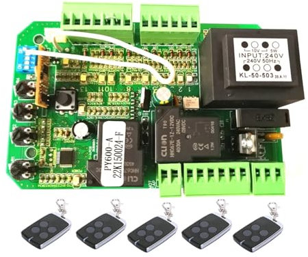 Abridor de puerta corrediza SL1000 SL600 SL1500 L abridor automático de puerta corredera AC 220v 110v Pcb AC placa de circuito de Motor tarjeta controlador de potencia Protección y seguridad múltiple(