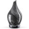 Porseme Aroma Diffuser 150ml, Handgeblasen Glas Diffuser für Ätherische Öle, Luftbefeuchter Ultraschall Cool Mist Leise,7 Arten LED Lichtfarben,Wasserlos Auto-Off BPA Frei für Wohnung (Obsidian)