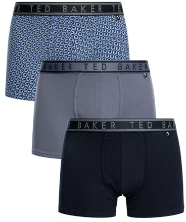Ted Baker Herren 3 Packungsstämme, Mehrfarbig