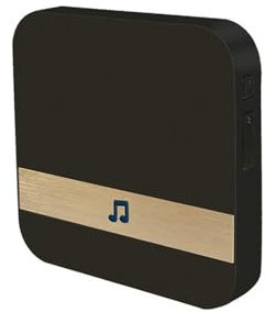 Universal 433MHz Wireless WIFI Smart Video Doorbell Chime Indoor Music Receiver 52 Melodies 4 Levels Volume Fit For Smart Doorbells(2 pcs)