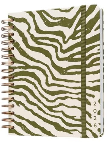 Kokonote Terminplaner Kalender 2026 Buchkalender Savannah Planer Studienplaner Jahreskalender - Wochenplaner Taschenkalender 2026 A5 Geschenke Schulsachen Aesthetic