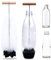 Goupillon Bouteille 35cm, Brosse Dense pour Biberon, Gourde en Verre et Bouteilles Étroites, Nettoyage Profond sans Rayures ni Résidus, Séchage Rapide & Poignée Ergonomique Certifié